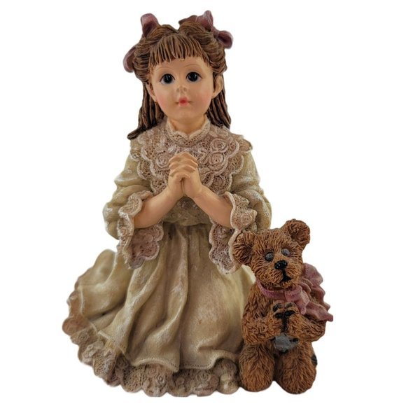 Boyds Yesterdays Child Dollstone Collection #3531-01 Mary & Paul The Prayer 1998 - Picture 1 of 5